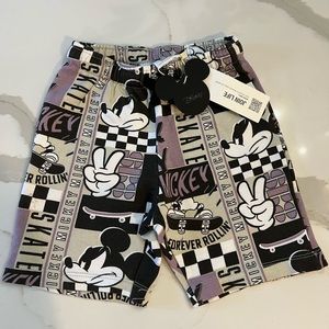 Zara toddler Mickey shorts